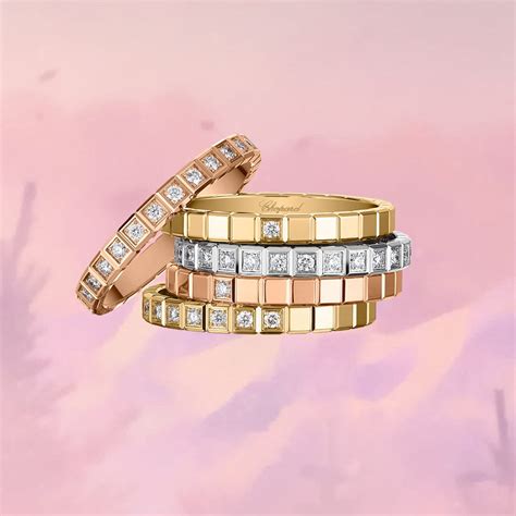 chopard ice cube ring replica